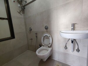 Bathroom in 1 BHK Apartment at Conwood Astoria, Goregaon East – for Rent