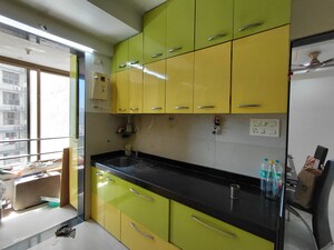 Kitchen in 3 BHK Apartment at The Wadhwa Anmol Fortune, Goregaon West – for Rent