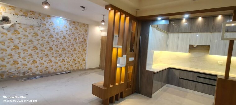 Living Room, aims-golf-city 3 Bedroom 1450 Sq.Ft. Builder Floor In Sector 75 Noida 10301263