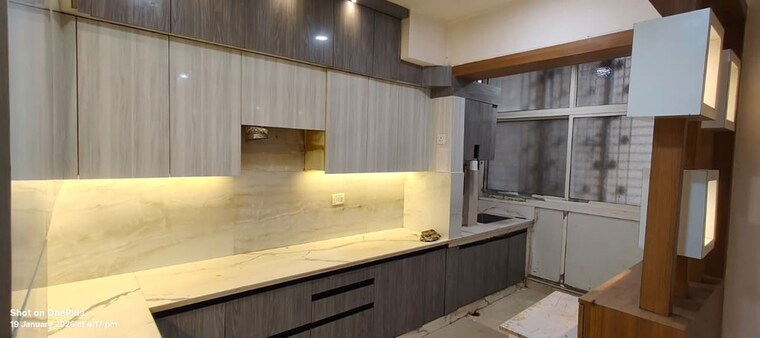 Kitchen, aims-golf-city 3 Bedroom 1450 Sq.Ft. Builder Floor In Sector 75 Noida 10301263