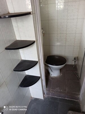 Bathroom in 3 BHK Apartment at Gandhi Nagar – for Rent