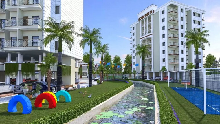 Exterior View, hoshangabad 2 Bedroom 1000 Sq.Ft. Apartment In Hoshangabad Bhopal 10301416