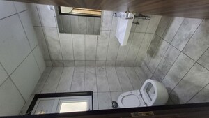 Bathroom in 3 BHK Apartment at Jayabheri The Summit, Narsingi – for Rent