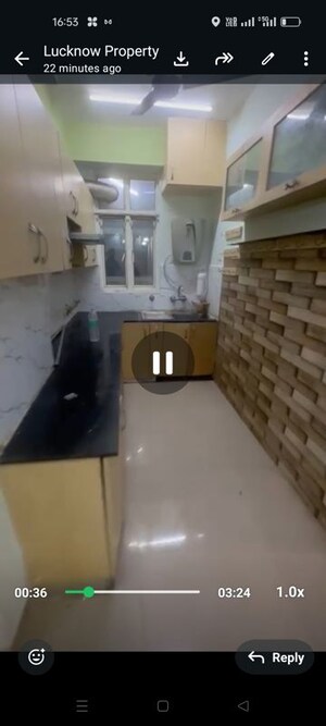 Kitchen in 3 BHK Apartment at Supertech Cape Town, Sector 74 – for Sale