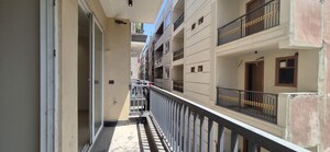 Balcony in 3 BHK Builder Floor at Chattarpur – for Rent