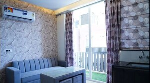 Bedroom in 1 BHK Apartment at Alliance The Eminence, Singhpura – for Rent