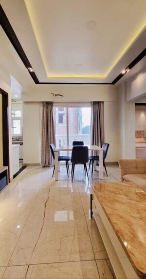 Living Room in 2 BHK Apartment at Tejas Greenberry Signatures, Vrindavan Yojna – for Sale