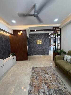 Living Room in 2.5 BHK Apartment at Candeur Twins, Miyapur – for Rent
