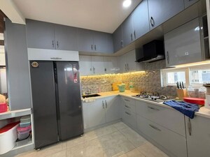 Kitchen in 2.5 BHK Apartment at Candeur Twins, Miyapur – for Rent