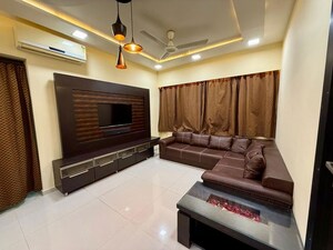 Living Room in 2 BHK Apartment at Lalani Grandeur, Goregaon East – for Rent