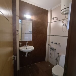 Bathroom in 3 BHK Builder Floor at Chittaranjan Park – for Rent