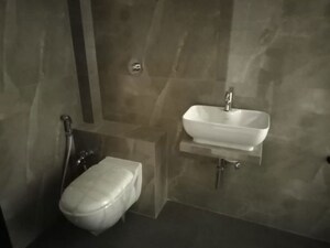 Attached Bathroom in 2 BHK Apartment at Chandak Stella, Goregaon West – for Sale