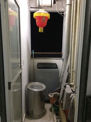 Bathroom in 2 BHK Apartment at Omkar Ananta, Goregaon East – for Rent