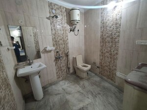 Bathroom in 3 BHK Builder Floor at Saket – for Rent