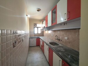 Kitchen in 3 BHK Builder Floor at Saket – for Rent