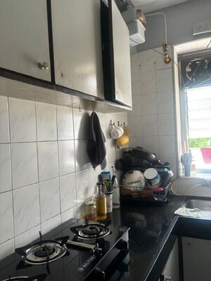 Kitchen in 1.5 BHK Apartment at Bandra West – for Rent