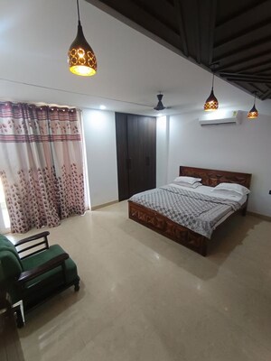 Bedroom in 4 BHK Builder Floor at Sushant Lok Iii – for Rent