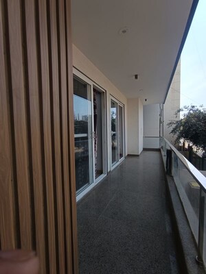 Balcony in 4 BHK Builder Floor at Sushant Lok Iii – for Rent