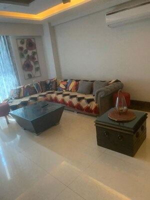 Living Room in 5 BHK Builder Floor at Malibu Town – for Sale