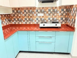 Kitchen in 3 BHK Apartment at Ahad Serenity, Rayasandra – for Rent