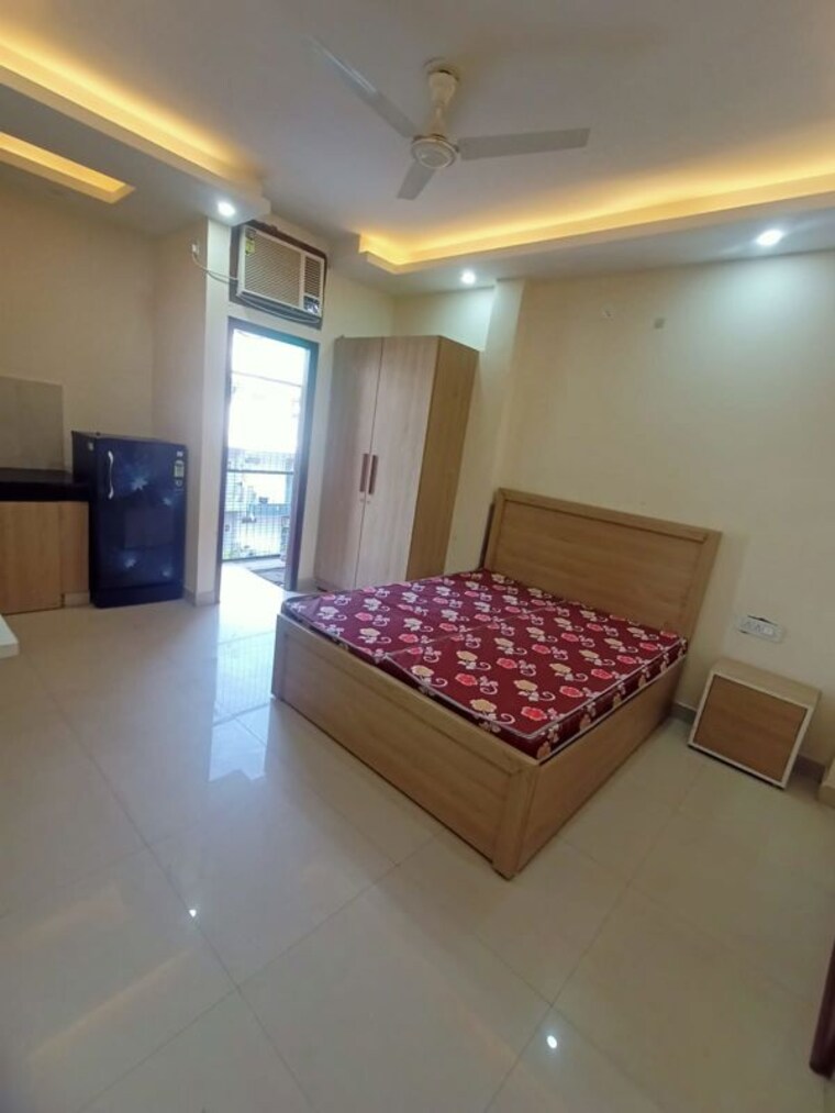 Bedroom, sushant lok i 1 Bedroom 640 Sq.Ft. Builder Floor In Sushant Lok I Gurgaon 10301882