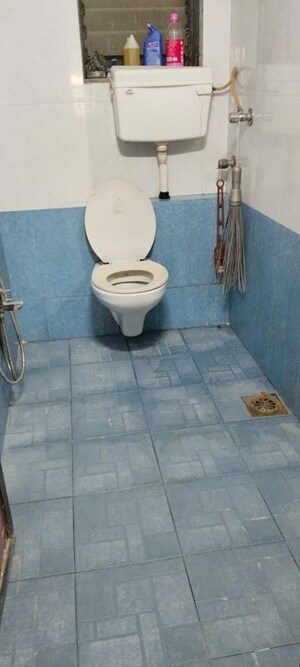 Bathroom in 2 BHK Apartment at Kailash CHS Kopar Khairane, Kopar Khairane – for Sale