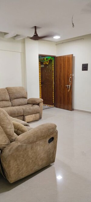 Living Room in 2 BHK Apartment at Kailash CHS Kopar Khairane, Kopar Khairane – for Sale