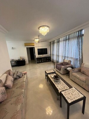 Living Room in 2 BHK Apartment at Sainara CHS, Cuffe Parade – for Sale