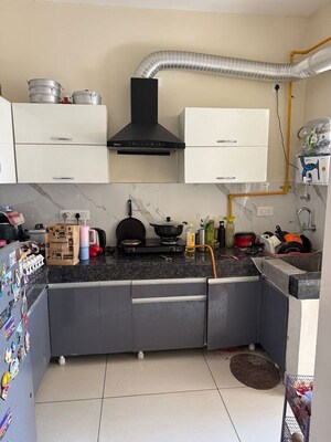 Kitchen in 2 BHK Apartment at SBP City Of Dreams Zirakpur, High Ground – for Rent