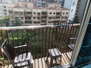 Balcony in 1 BHK Apartment at Chandak Paloma, Goregaon East – for Rent