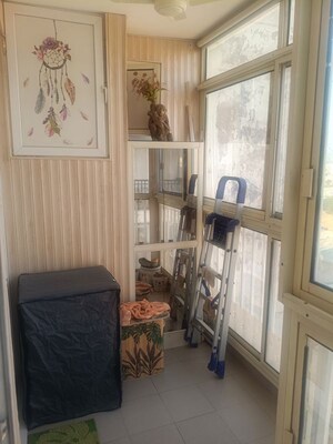 Living Room in 2.5 BHK Apartment at Paradigm Business Hermitage Park, Dhakoli – for Rent