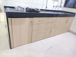 Kitchen in 2 BHK Apartment at Magarpatta City Cosmos, Magarpatta Road – for Rent
