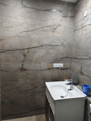 Bathroom in 3 BHK Builder Floor at RPS Palm Drive, Sector 88 – for Rent