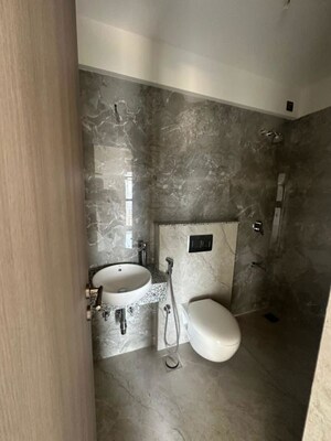 Bathroom in 2 BHK Apartment at Antariksh Ace, Bandra East – for Rent