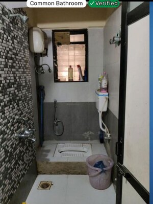Bathroom in 2 BHK Builder Floor at Ghatkopar East – for Rent