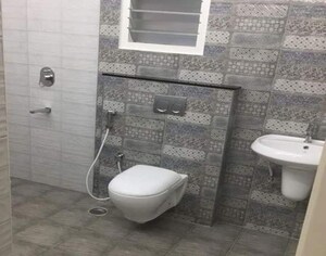 Bathroom in 2 BHK Builder Floor at Tronica City – for Rent