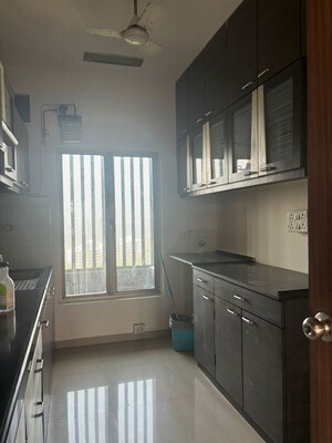 Kitchen in 2.5 BHK Apartment at Oberoi Realty Splendor, Andheri East – for Rent