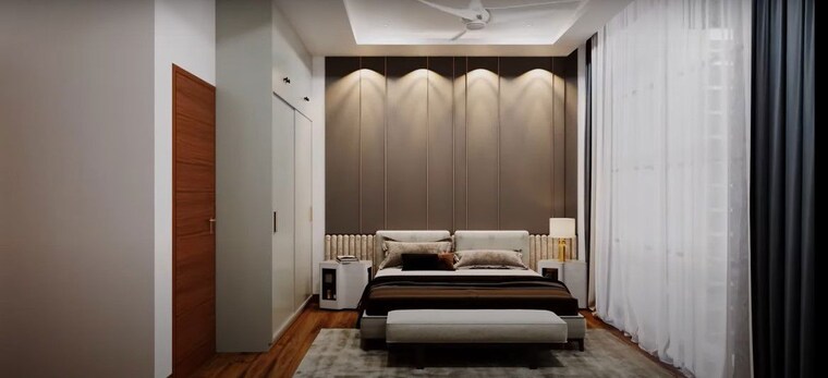 Bedroom, eipl-corner-stone 3 Bedroom 1950 Sq.Ft. Apartment In Gandipet Hyderabad 10302193