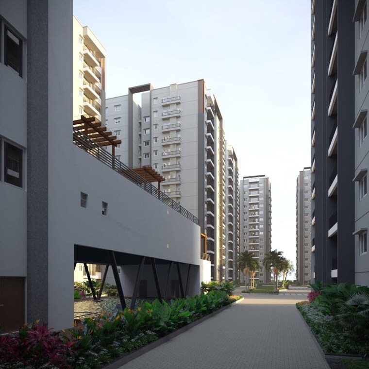 Exterior View, eipl-corner-stone 3 Bedroom 1950 Sq.Ft. Apartment In Gandipet Hyderabad 10302193