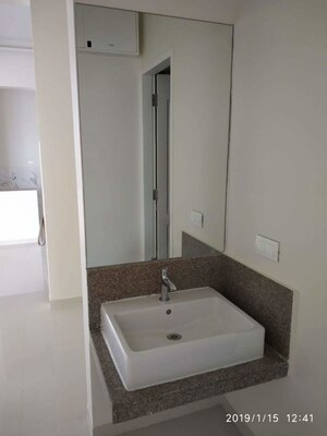 Bathroom in 3 BHK Apartment at Kumar Princetown Royal, Undri – for Rent