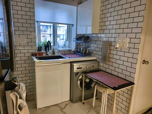 Kitchen in 2 BHK Apartment at Mehrdad CHS, Cuffe Parade – for Sale