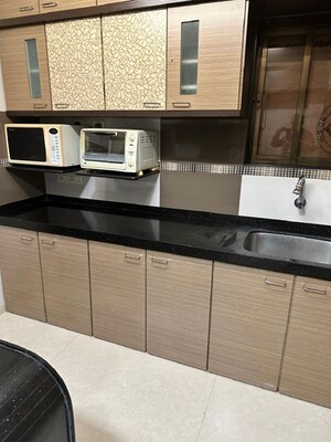 Kitchen in 3 BHK Apartment at Santacruz West – for Rent