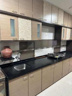 Kitchen in 3 BHK Apartment at Santacruz West – for Rent