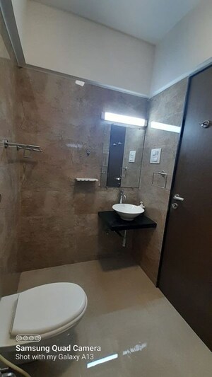 Bathroom in 2 BHK Apartment at SKG Eastern Winds, Kurla East – for Rent