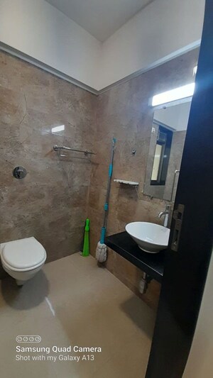 Bathroom in 2 BHK Apartment at SKG Eastern Winds, Kurla East – for Rent