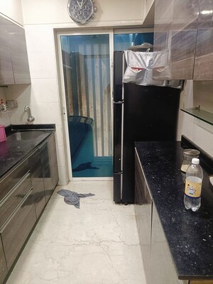 Kitchen in 2 BHK Apartment at Rite Skyluxe, Chembur – for Rent