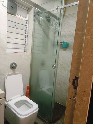 Bathroom in 2 BHK Apartment at Kukreja Chembur Heights 2, Chembur – for Rent