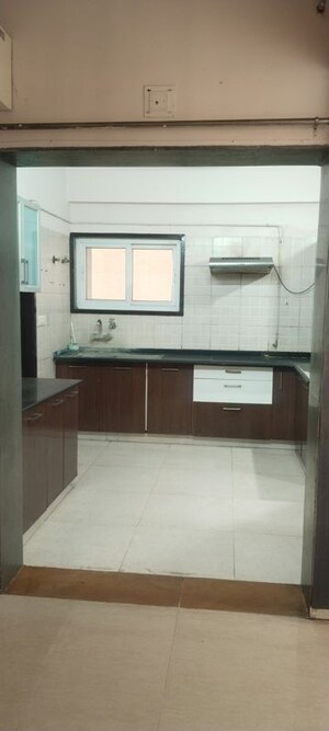 Kitchen in 3 BHK Apartment at Prahlad Nagar – for Sale