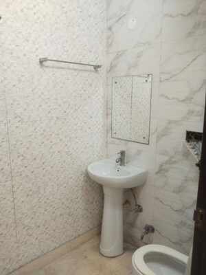 Bathroom in 3 BHK Builder Floor at East Of Kailash – for Rent