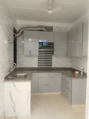 Kitchen in 3 BHK Builder Floor at East Of Kailash – for Rent